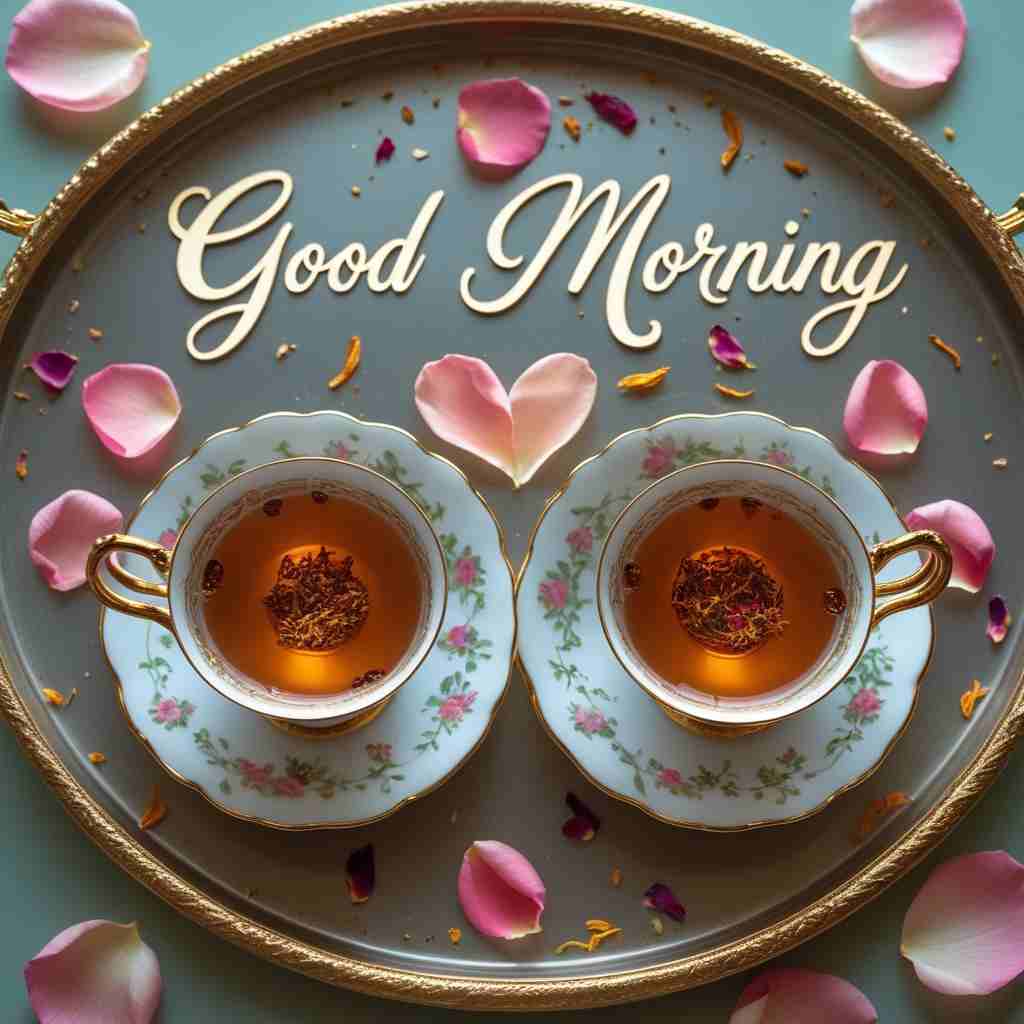 Latest Good Morning Tea Images with Positive Morning Vibes