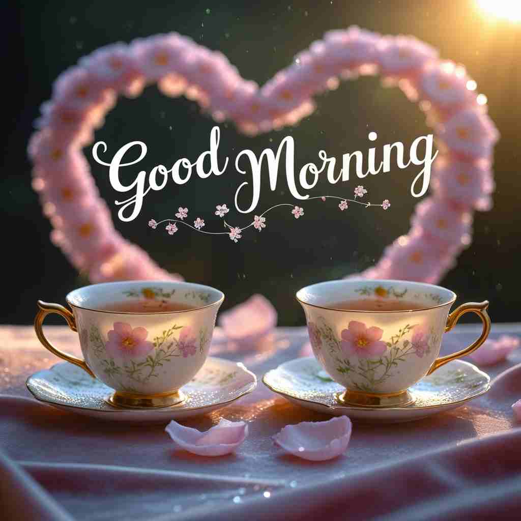 Latest Good Morning Tea Images with Positive Morning Vibes