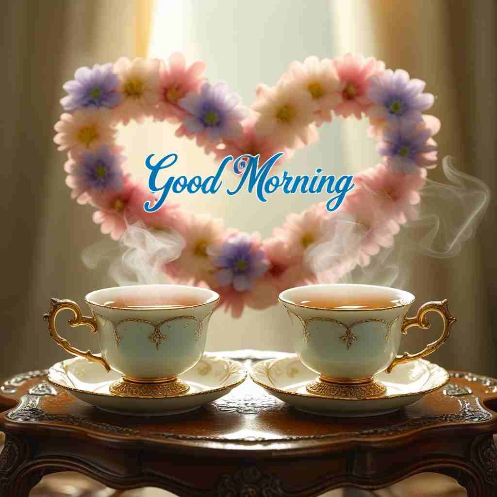 Latest Good Morning Tea Images with Positive Morning Vibes