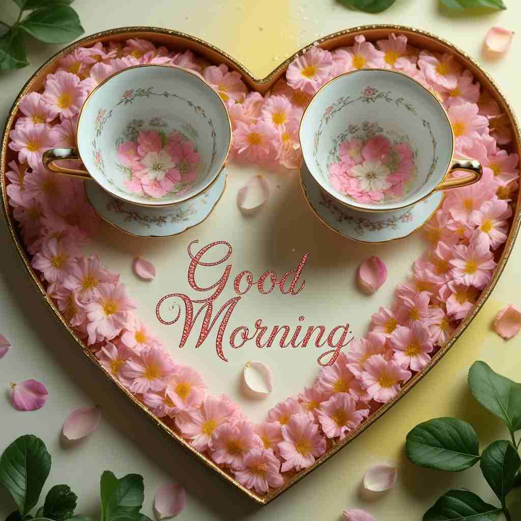 Latest Good Morning Tea Images with Positive Morning Vibes
