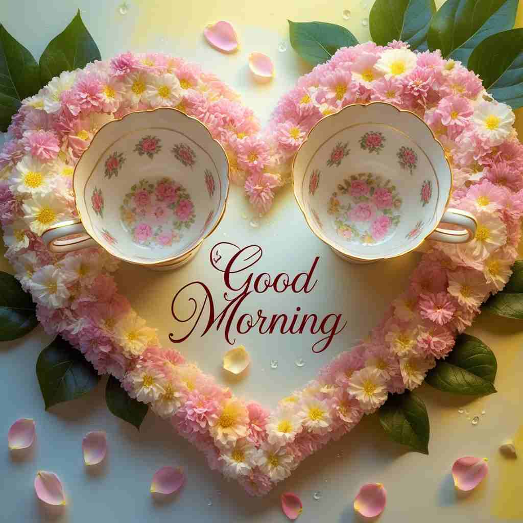 Latest Good Morning Tea Images with Positive Morning Vibes