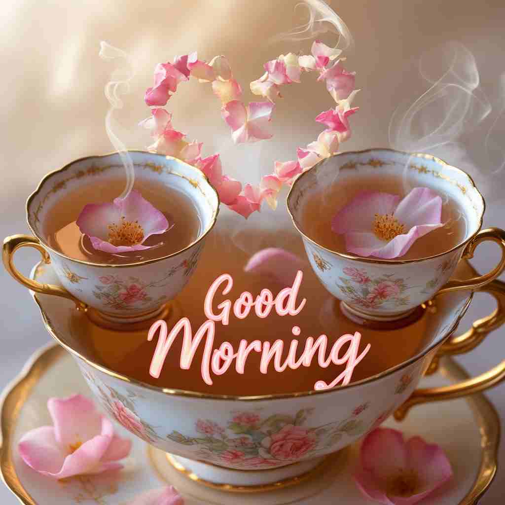Latest Good Morning Tea Images with Positive Morning Vibes