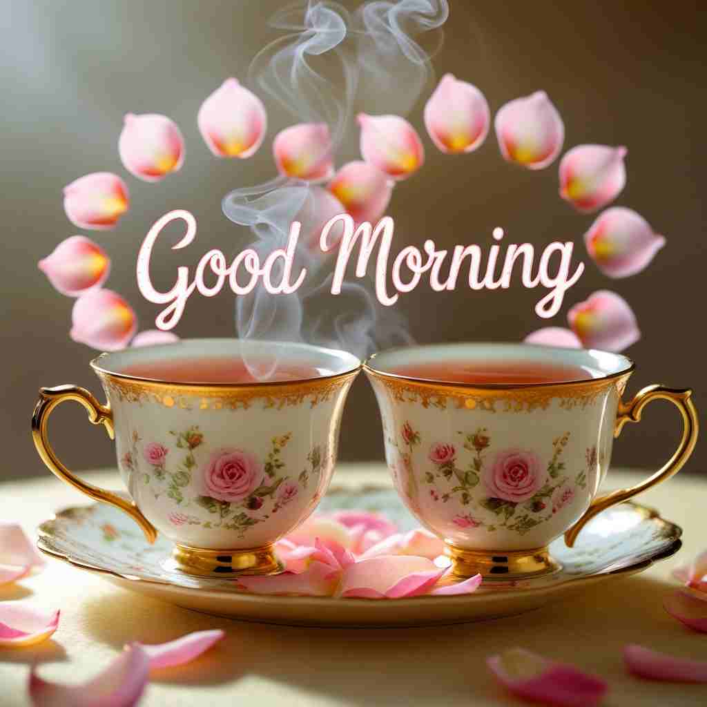 Latest Good Morning Tea Images with Positive Morning Vibes
