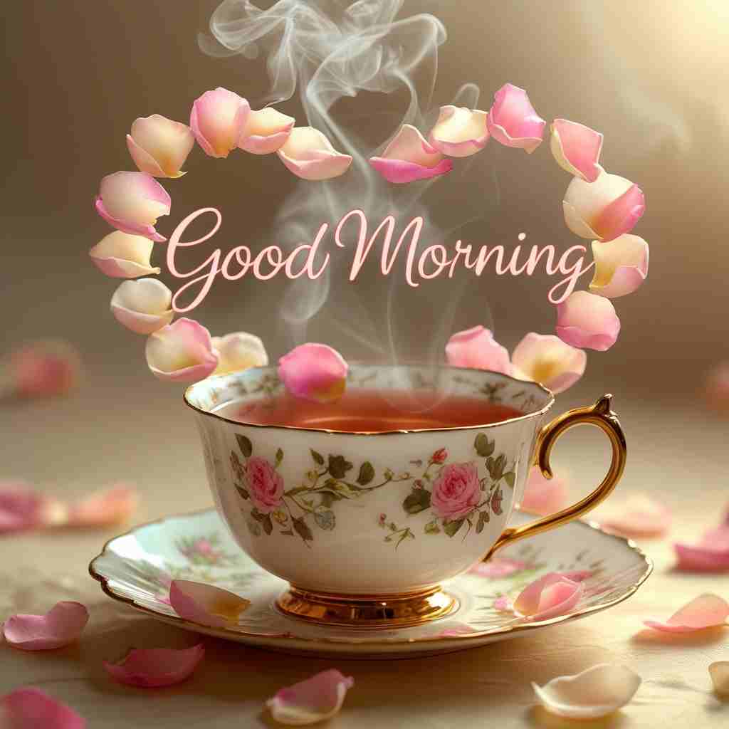 Latest Good Morning Tea Images with Positive Morning Vibes