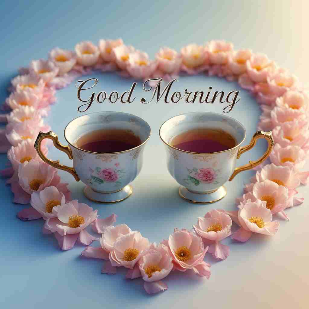Latest Good Morning Tea Images with Positive Morning Vibes