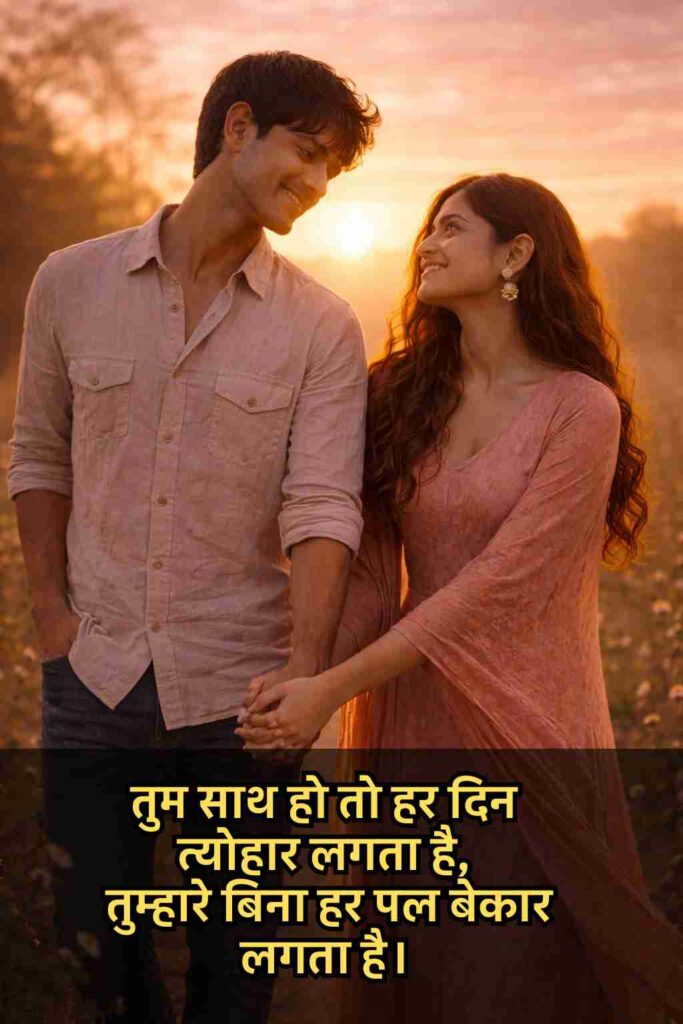 Romantic Love Shayari In Hindi Text for Him 2026