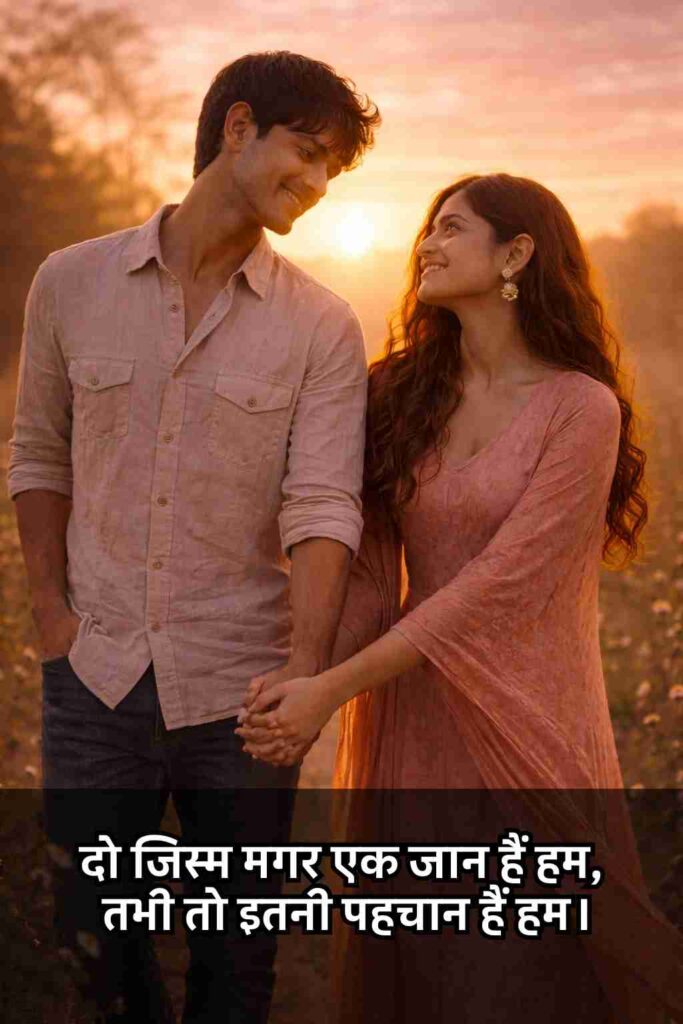 Romantic Love Shayari In Hindi Text for Him 2026