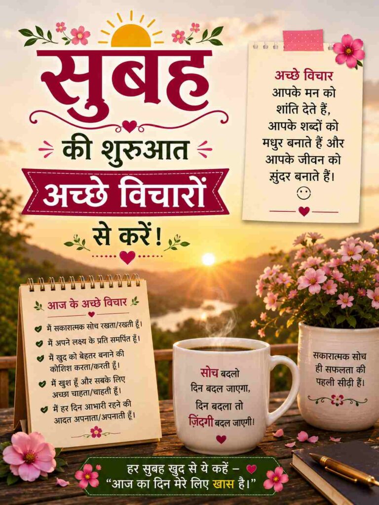 Smile Good Morning Quotes Inspirational In Hindi And English For Students 2026 2 Smile Good Morning Quotes Inspirational In Hindi And English For Students